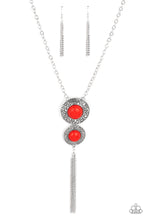 Load image into Gallery viewer, Necklaces Abstract Artistry - Red N084