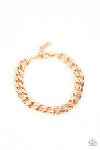 Load image into Gallery viewer, Urban Knock, Knock, KNOCKOUT - Gold Bracelet UR54B