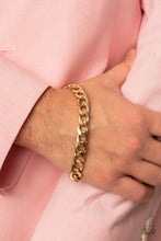 Load image into Gallery viewer, Urban Knock, Knock, KNOCKOUT - Gold Bracelet UR54B
