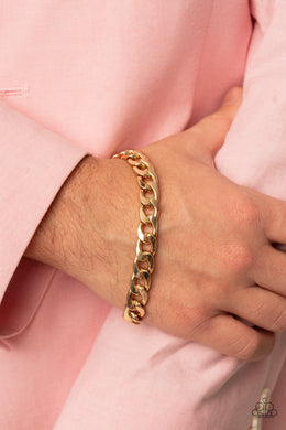 Urban Knock, Knock, KNOCKOUT - Gold Bracelet UR54B