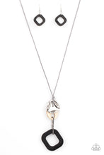 Load image into Gallery viewer, Necklace Top Of The WOOD Chain - Black N601