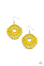 Load image into Gallery viewer, Earrings SPOKE Too Soon - Yellow E2243