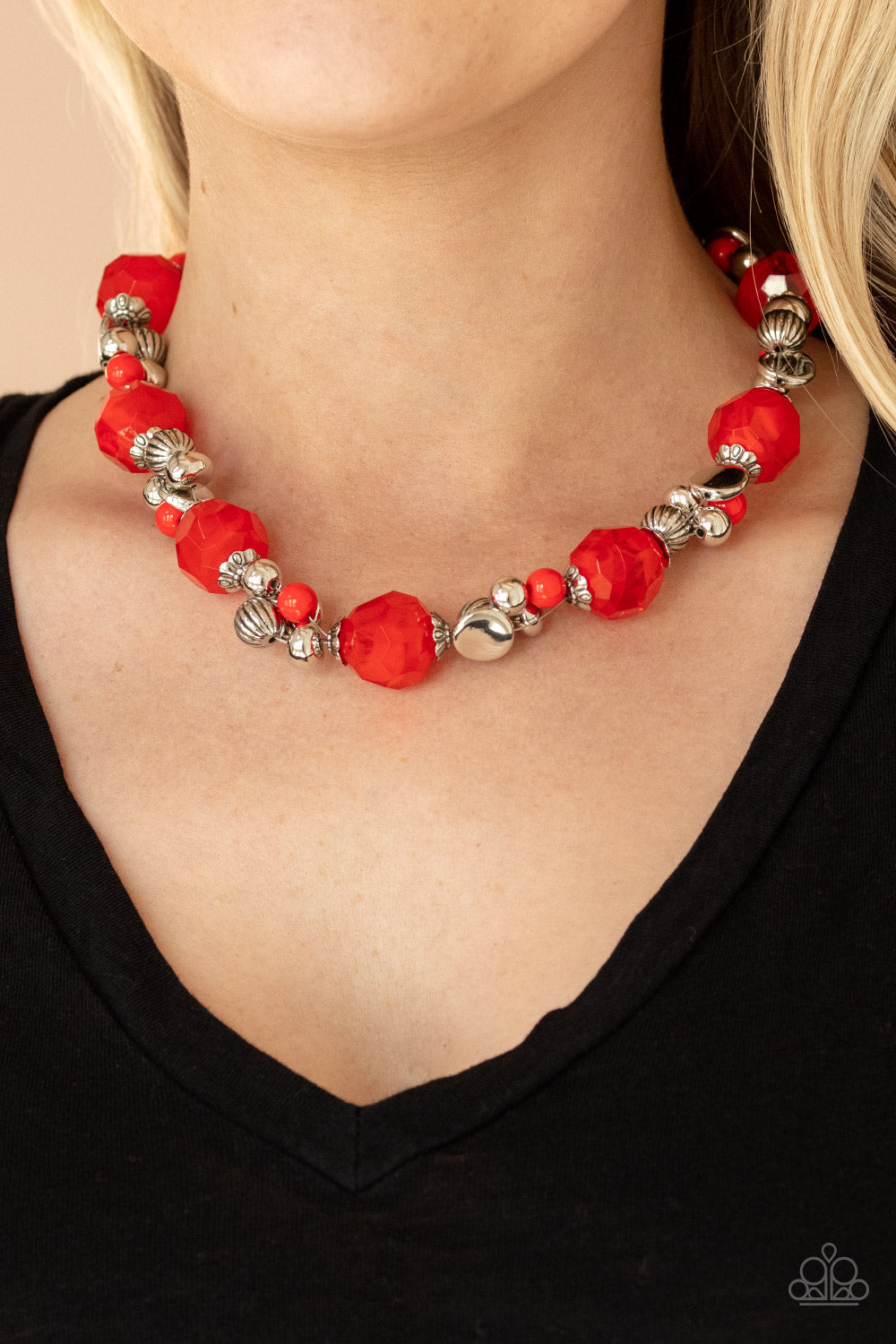 Necklace Vidi Vici VACATION - Red N461