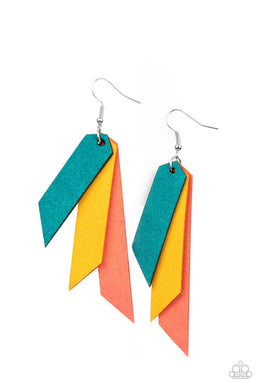 Earrings Suede Shade - Multi