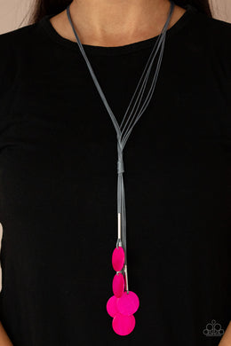 Necklace Tidal Tassels - Pink N144