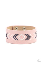 Load image into Gallery viewer, Bracelets Cliff Glyphs - Pink W4