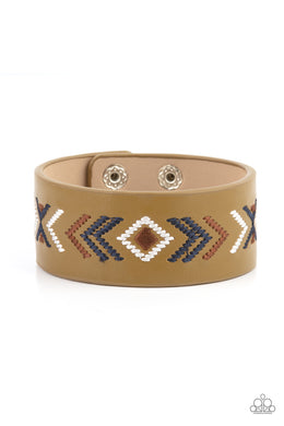 Bracelets Cliff Glyphs - Multi Green Urban W20