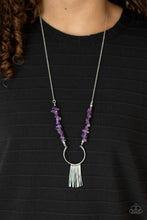 Load image into Gallery viewer, Necklace With Your ART and Soul - Purple