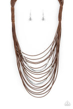 Load image into Gallery viewer, Necklaces Nice CORD-ination - Brown N2296