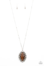 Load image into Gallery viewer, Necklace Exquisitely Enchanted - Brown