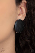 Load image into Gallery viewer, Earrings WOODWORK It - Black Q1