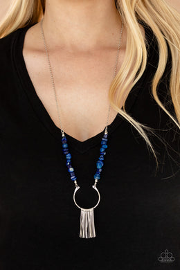 Necklace With Your ART and Soul - Blue