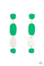 Load image into Gallery viewer, Earrings All Out Allure - Green E355