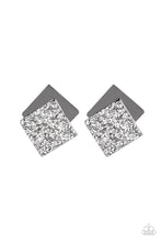 Load image into Gallery viewer, Earrings Square With Style - Black E2063