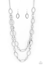 Load image into Gallery viewer, Necklace The OVAL-achiever - Silver N205