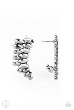 Load image into Gallery viewer, Earrings Explosive Elegance - Silver E047 Earcrawlers