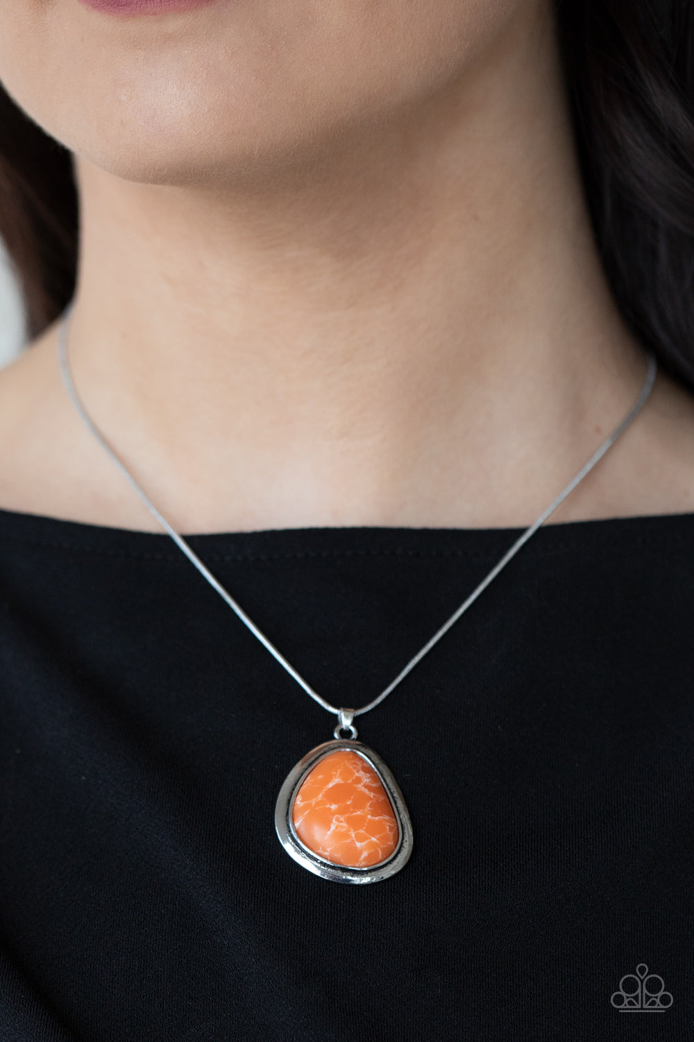 Necklace Canyon Oasis - Orange N331