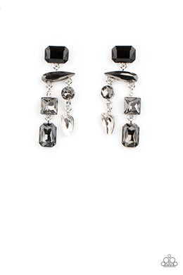 Earrings Hazard Pay - Silver E2465