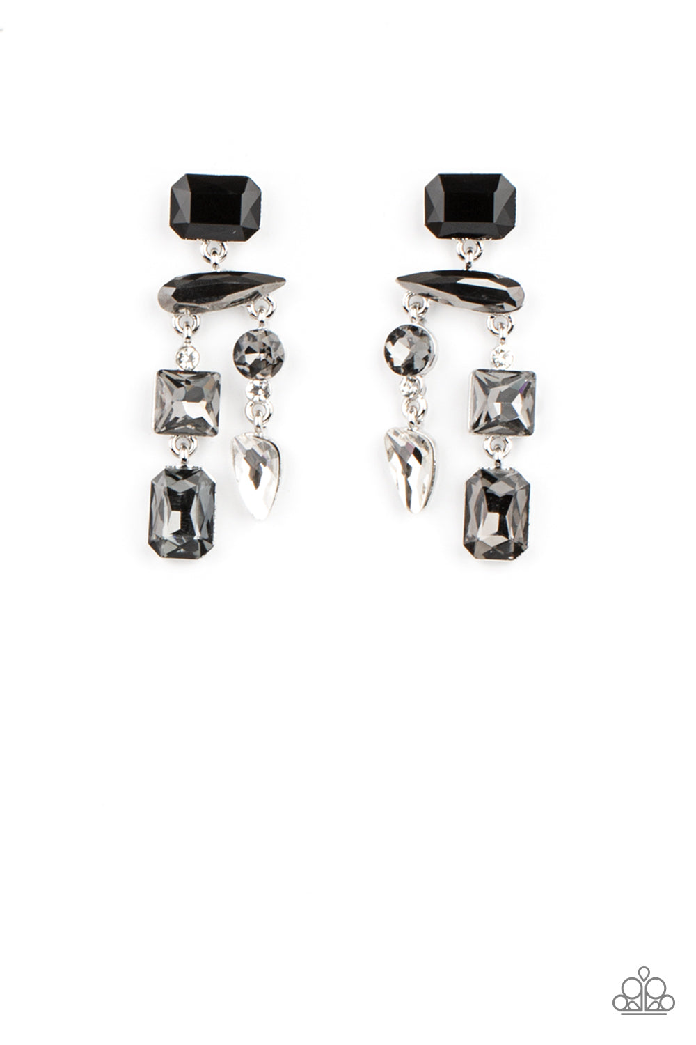 Earrings Hazard Pay - Silver E2465