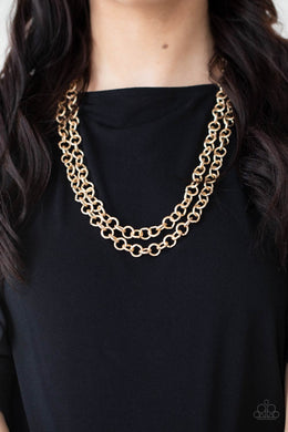 Necklace Grunge Goals - Gold N2073