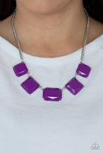 Load image into Gallery viewer, Necklace Instant Mood Booster - Purple N429