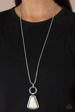 Load image into Gallery viewer, Necklace Stone Prairies - White N72