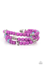Load image into Gallery viewer, Bracelets Desert Decorum - Purple B93