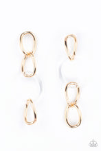 Load image into Gallery viewer, Earrings Talk In Circles - Gold E2313