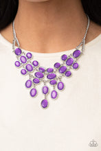 Load image into Gallery viewer, Necklaces Serene Gleam - Purple N433