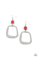 Load image into Gallery viewer, Earrings Material Girl Mod - Red E230