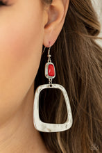 Load image into Gallery viewer, Earrings Material Girl Mod - Red E230