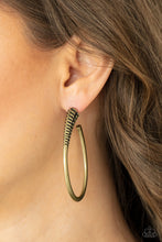 Load image into Gallery viewer, Earrings Fully Loaded - Brass E2232
