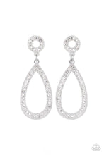 Load image into Gallery viewer, Earrings Regal Revival - White E349