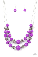 Load image into Gallery viewer, Necklace Upscale Chic - Purple N439