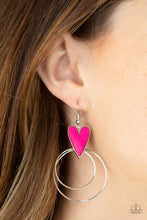 Load image into Gallery viewer, Earrings Happily Ever Hearts - Pink E179