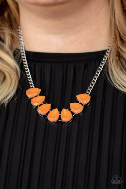 Necklace Above The Clouds - Orange N457