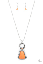 Load image into Gallery viewer, Necklace Stone Prairies - Orange