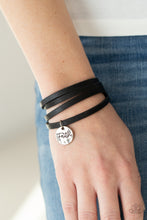 Load image into Gallery viewer, Bracelets Wonderfully Worded - Black