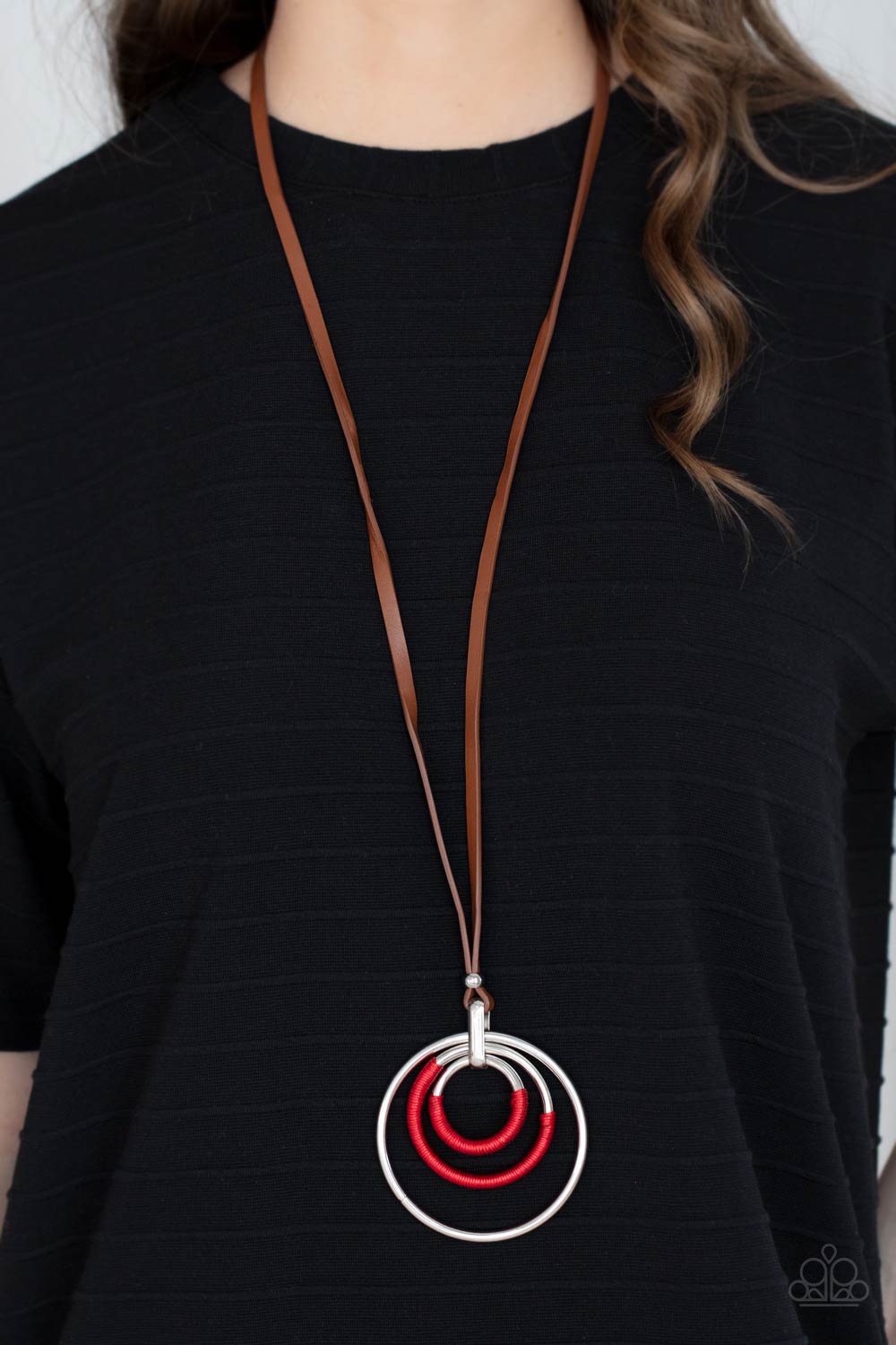 Necklace Hypnotic Happenings - Red