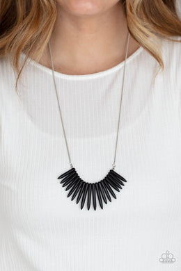 Necklace Exotic Edge - Black N120