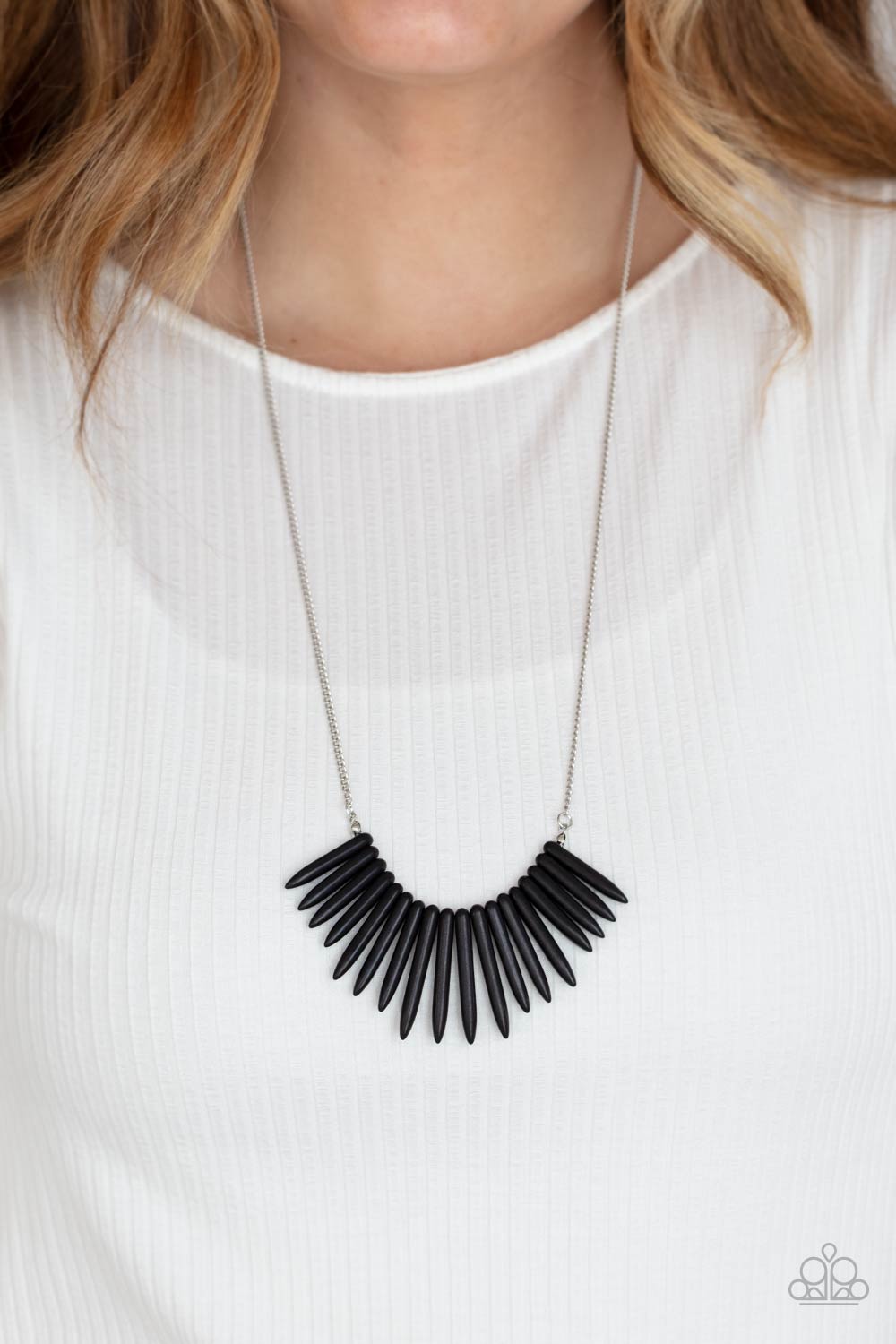 Necklace Exotic Edge - Black N120