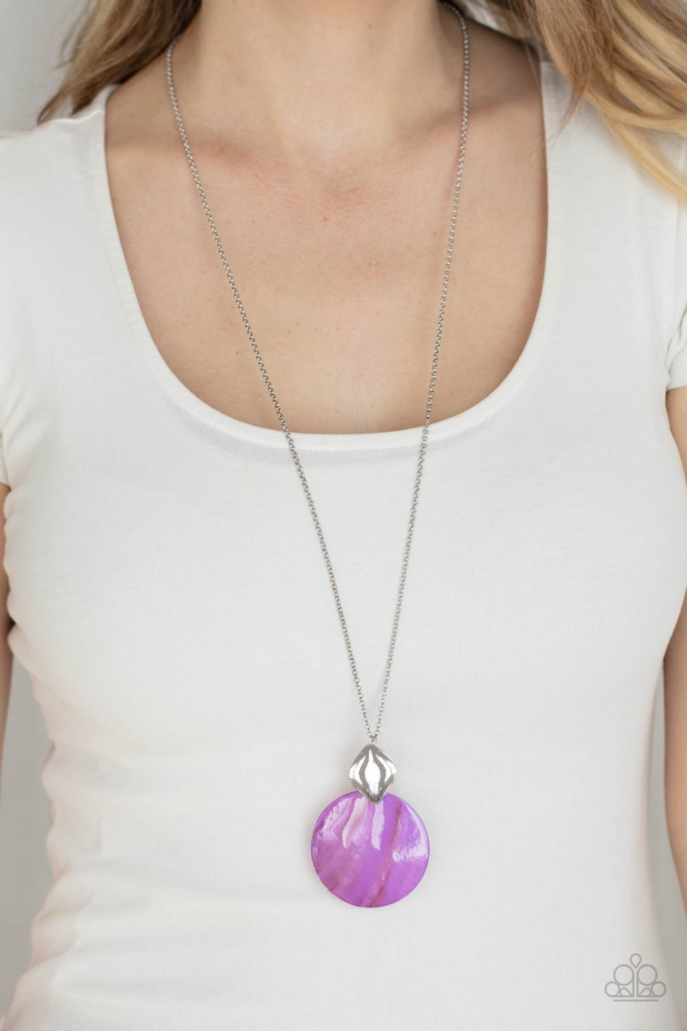 Necklace Tidal Tease - Purple
