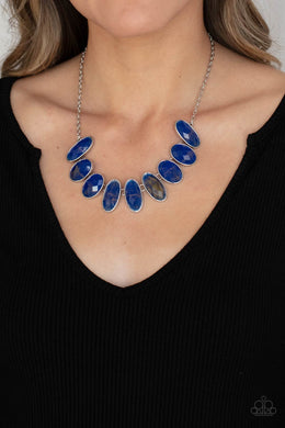 Necklace Elliptical Episode - Blue