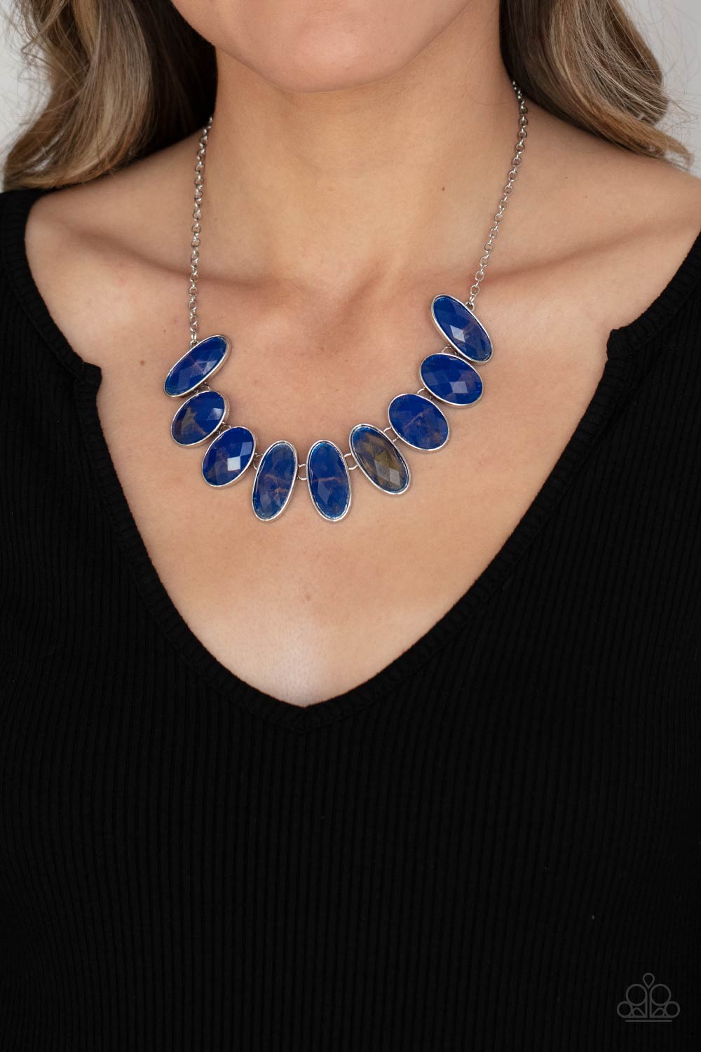 Necklace Elliptical Episode - Blue