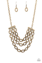 Load image into Gallery viewer, Necklace Repeat After Me - Brass