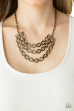 Load image into Gallery viewer, Necklace Repeat After Me - Brass