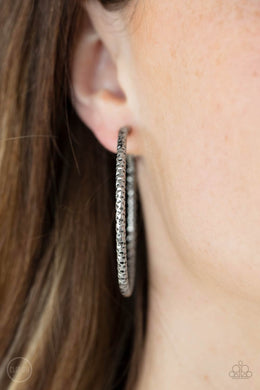 Earrings Subtly Sassy - Silver Clip On Y1