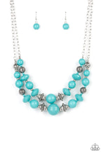 Load image into Gallery viewer, Necklace Upscale Chic - Blue N439
