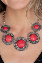 Load image into Gallery viewer, Necklace She Went West - Red N2146
