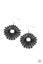 Load image into Gallery viewer, Earrings SPOKE Too Soon - Black